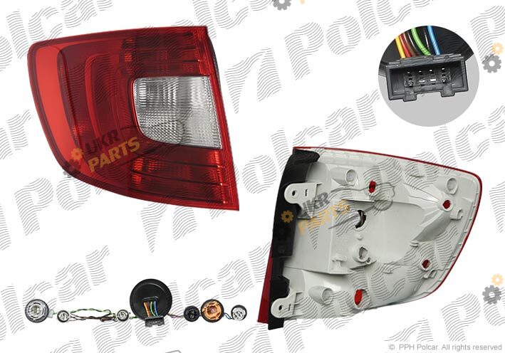 Задний фонарь Polcar 6926872E