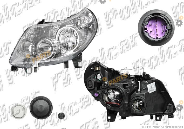 Основная фара Polcar 5770092U