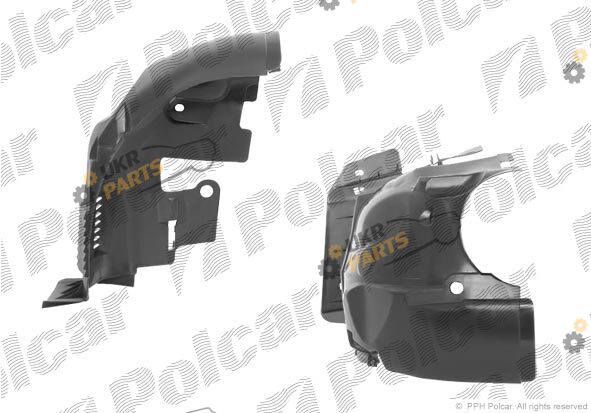 Подкрылок Polcar 6007FP3X