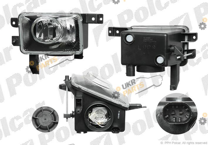 Противотуманная фара Polcar 555730-E