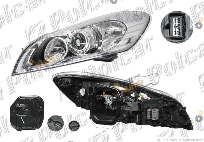 Основная фара Polcar 90R109-U