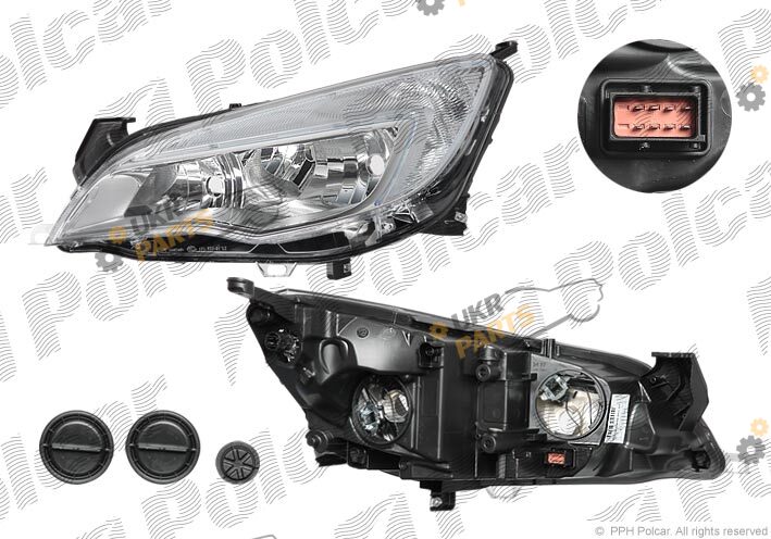 Основная фара Polcar 551110-E