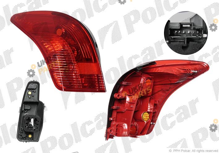 Задний фонарь Polcar 5712881U