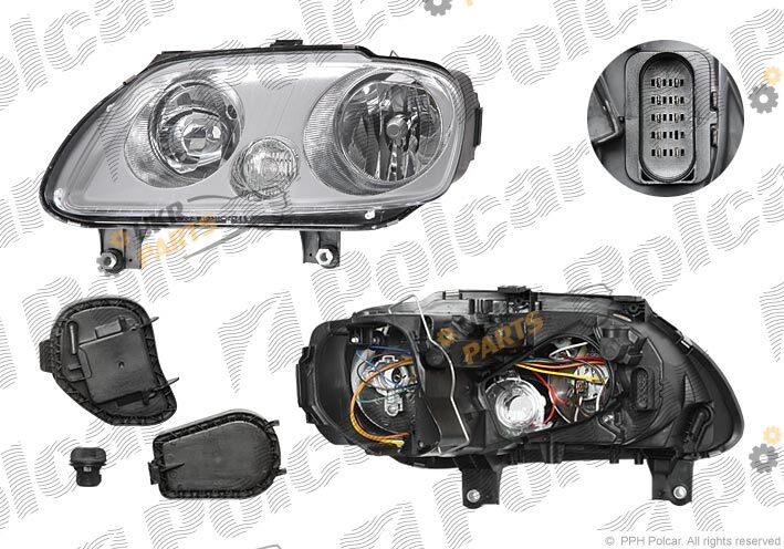 Основная фара Polcar 9575103E