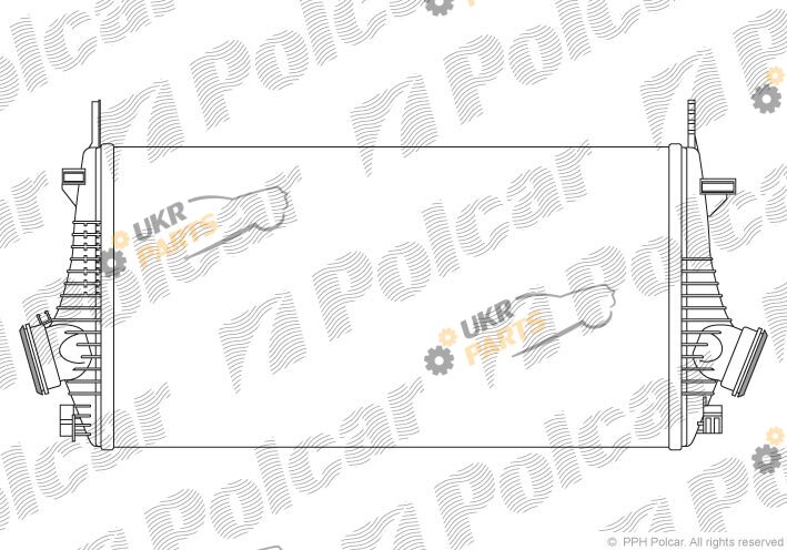 Интеркулер Polcar 5520J8-1