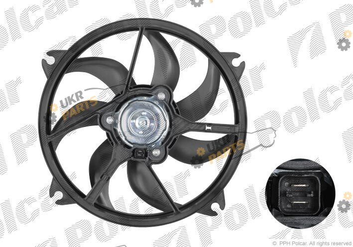 Вентилятор охлаждения двигателя Polcar 574723W3