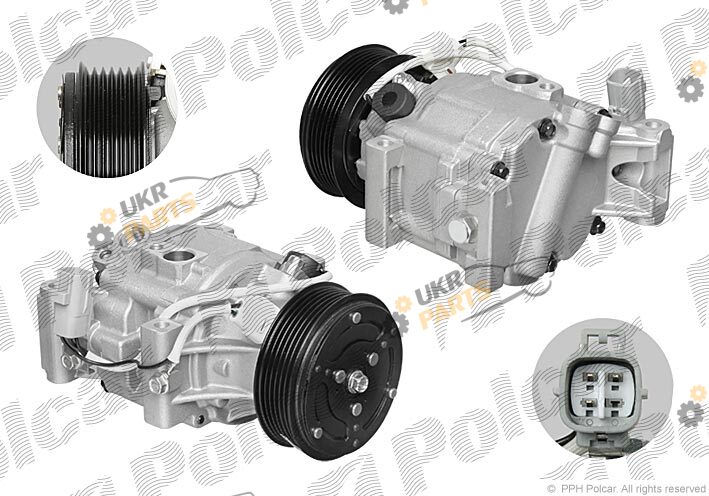 Компрессор кондиционера Polcar 8114KS-1