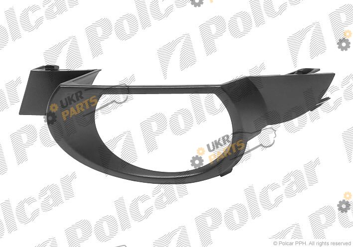 Решетка переднего бампера Polcar 137027-3