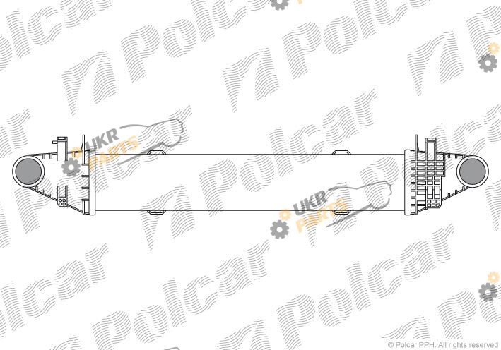Интеркулер Polcar 5070J8-2