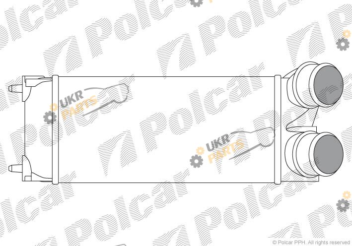 Интеркулер Polcar 2337J8-1