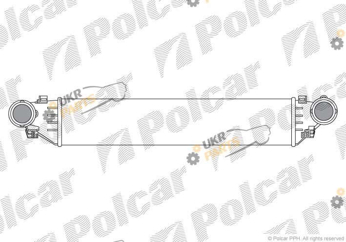 Интеркулер Polcar 5003J8-1