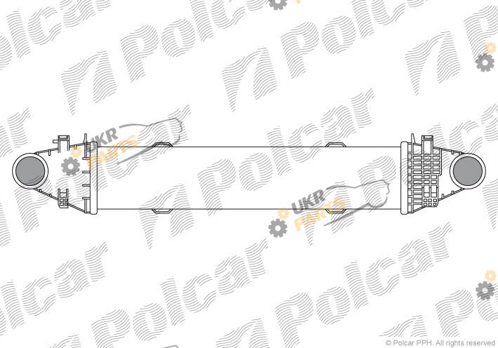 Интеркулер Polcar 5070J8-1