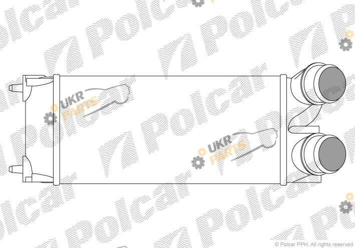 Интеркулер Polcar 2351J8-1