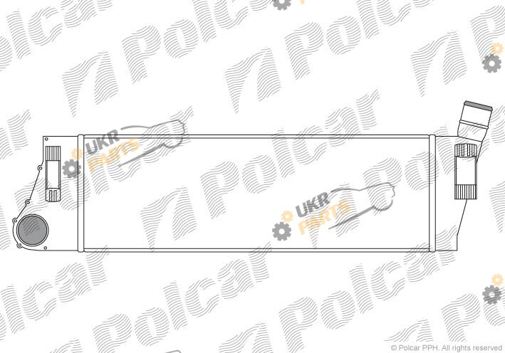 Интеркулер Polcar 6012J8-1