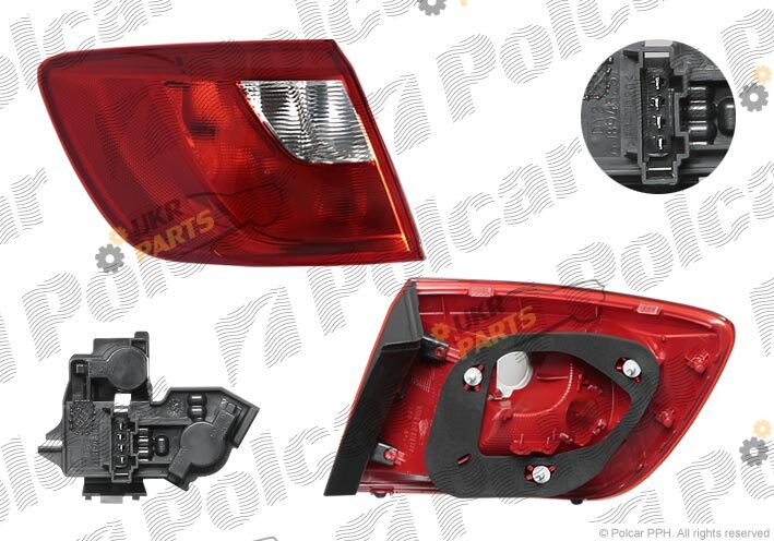 Задний фонарь Polcar 6732872U