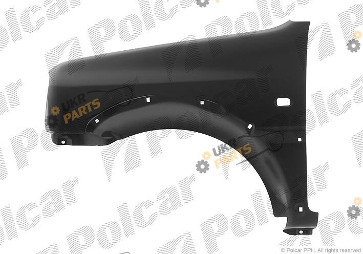 Крыло переднее Polcar 740901