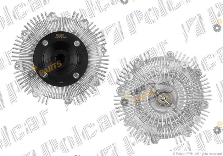 Вискомуфта вентилятора Polcar SV-5066S