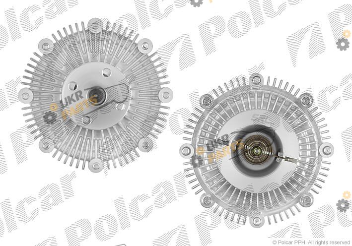 Вискомуфта вентилятора Polcar SV-5068S