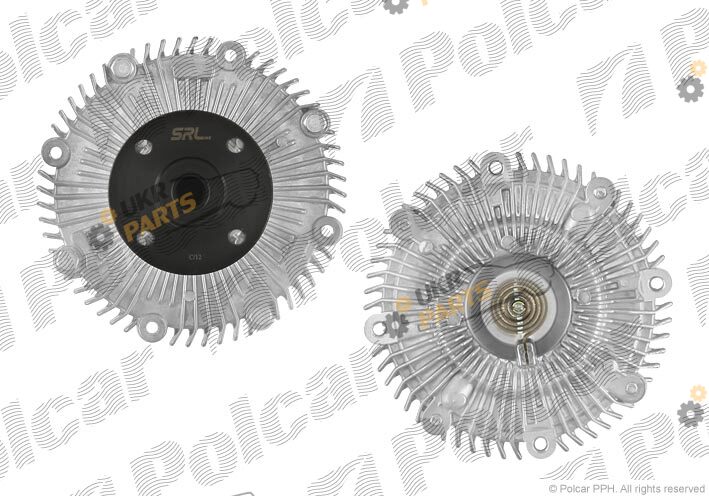 Вискомуфта вентилятора Polcar SV-5084S