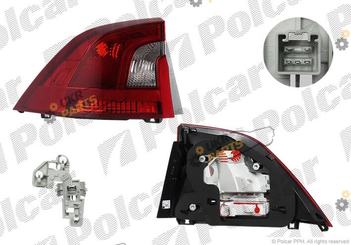 Задний фонарь Polcar 906287-U