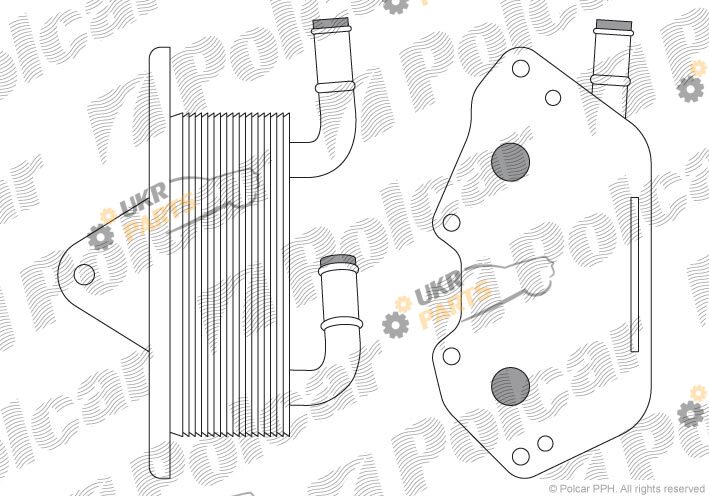 Масляный радиатор Polcar 1335L8-1