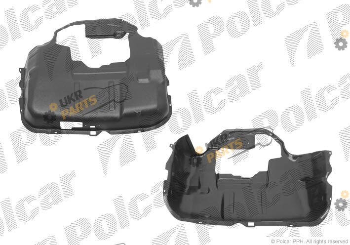 Кожух двигателя Polcar 9566346Q
