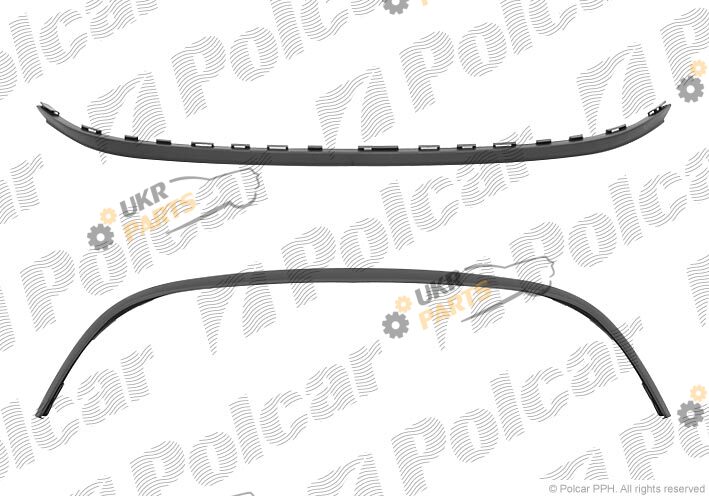 Спойлер бампера Polcar 606425