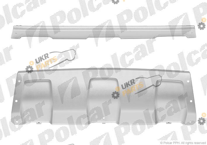 Спойлер бампера Polcar 28203417
