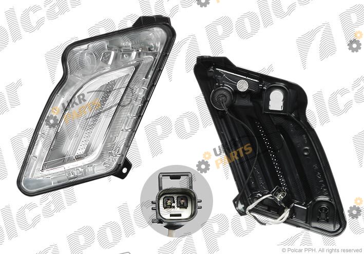 Фара дневного освещения Polcar 9062192V