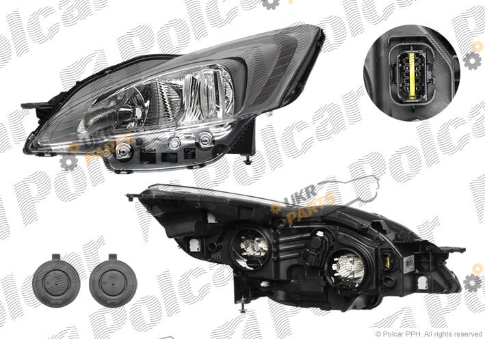 Основная фара Polcar 575609-V