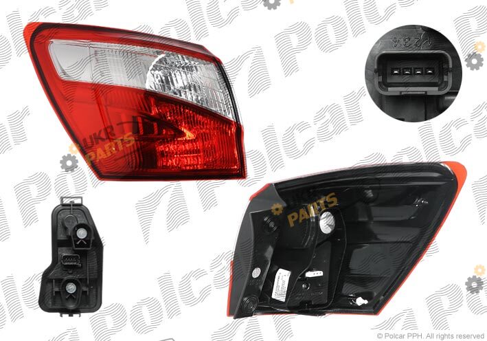 Задний фонарь Polcar 271487-E