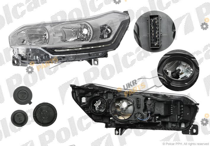 Основная фара Polcar 2334092V