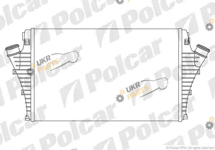 Интеркулер Polcar 6530J81X