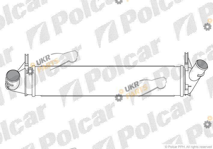 Интеркулер Polcar 2801J8-1