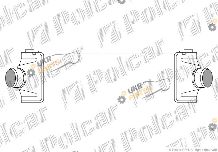 Интеркулер Polcar 3248J8-1