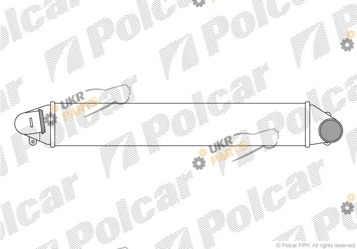 Интеркулер Polcar 9550J8-2