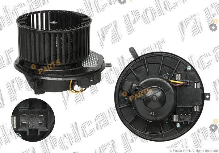 Вентилятор салона Polcar 1331NU-3
