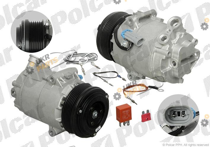 Компрессор кондиционера Polcar 8FK351135831