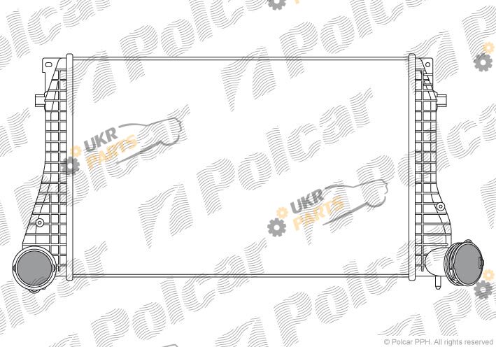 Интеркулер Polcar 1323J8-6