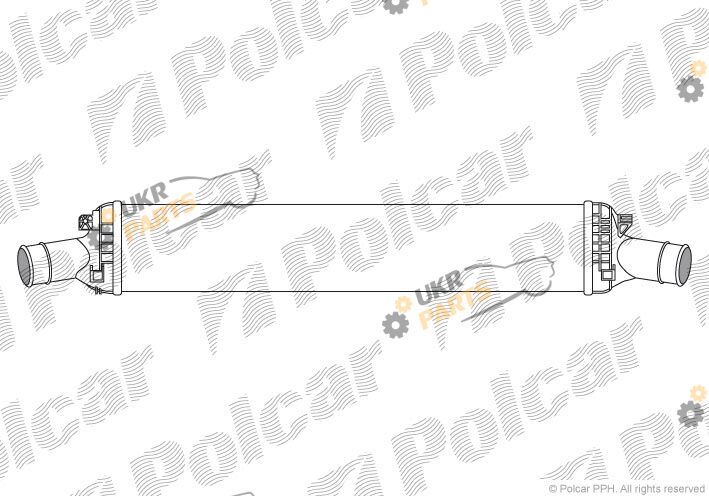Интеркулер Polcar 1337J8-2