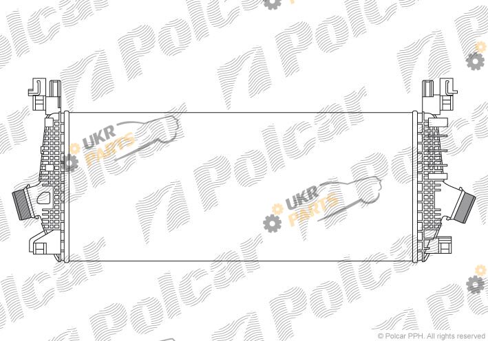 Интеркулер Polcar 5520J8-5