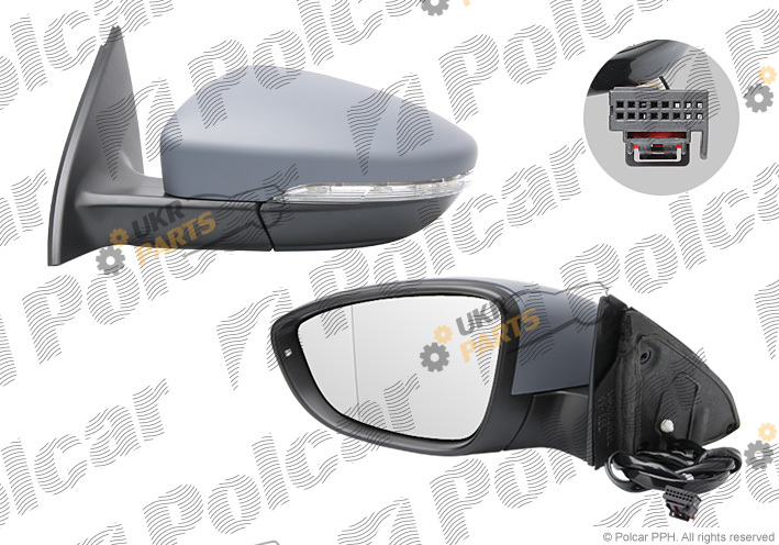 Наружное зеркало Polcar 95D1514M