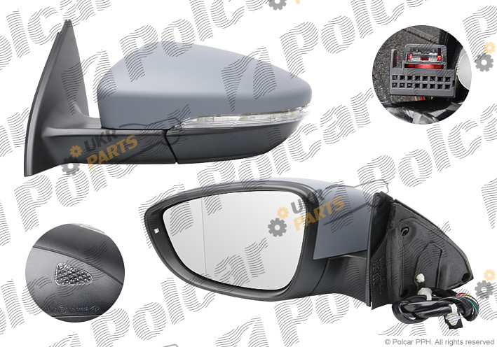 Наружное зеркало Polcar 95D1516M
