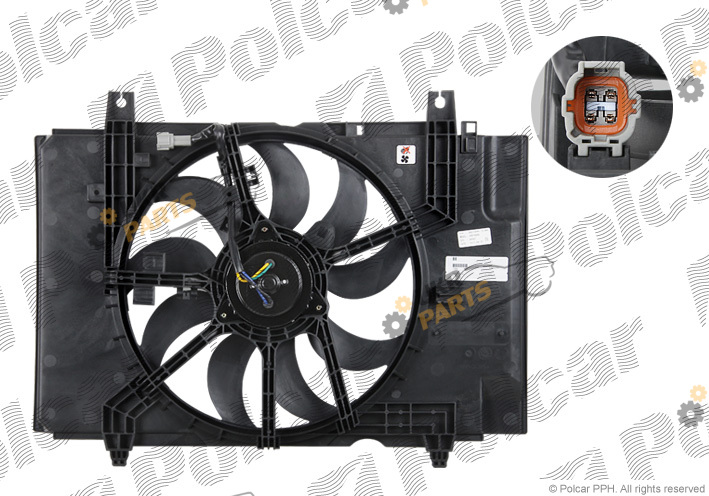 Вентилятор охлаждения двигателя Polcar 271323W1