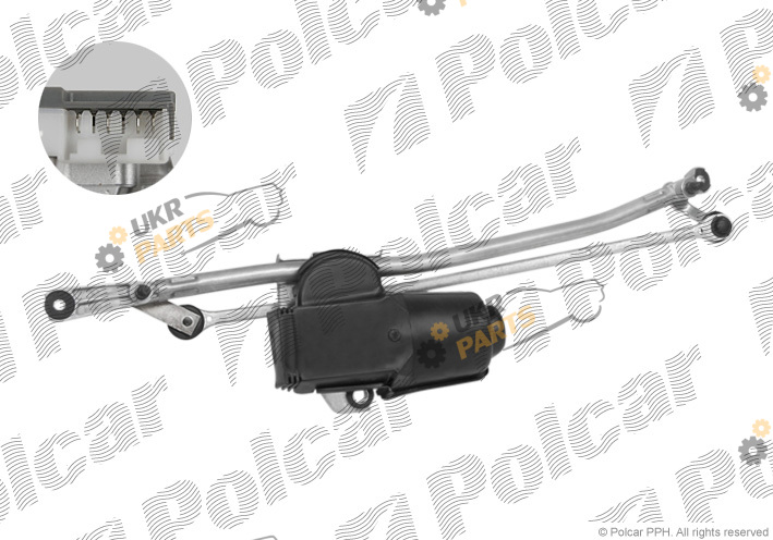 Трапеция стеклоочистителя polcar 3019ZWP1