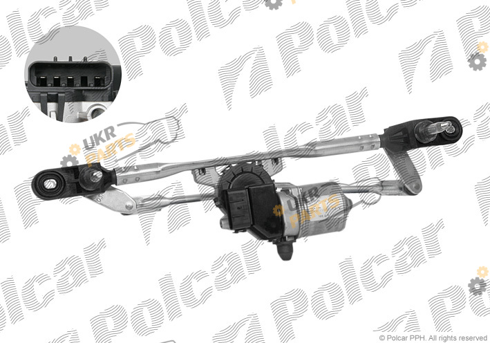 Трапеция стеклоочистителя Polcar 3031ZWP1