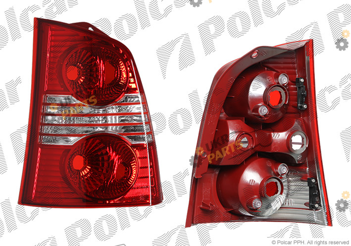Задний фонарь Polcar 404387-E