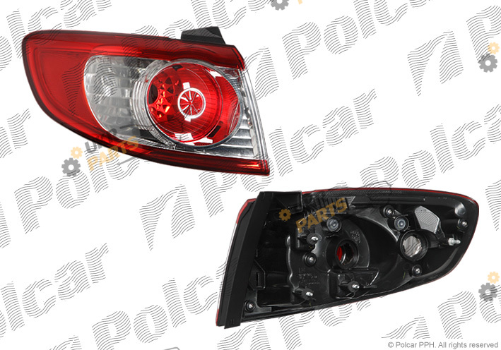 Задний фонарь Polcar 405287-E
