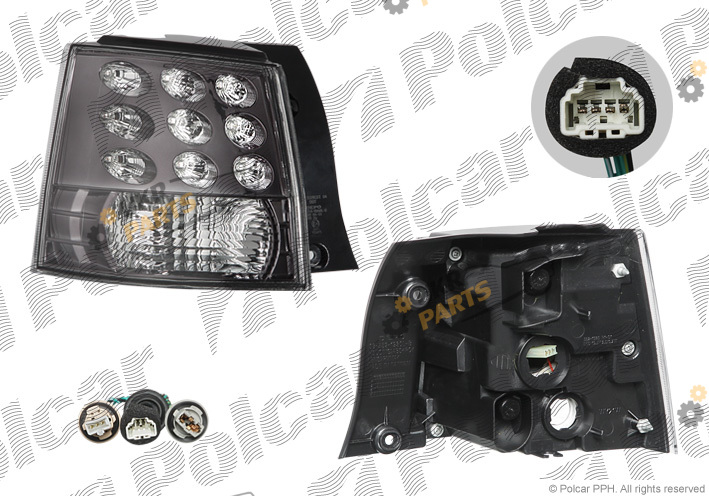 Задний фонарь Polcar 526688-E