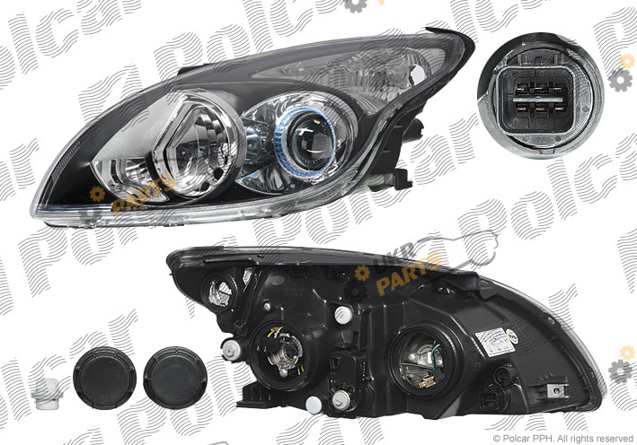 Основная фара Polcar 4015093E